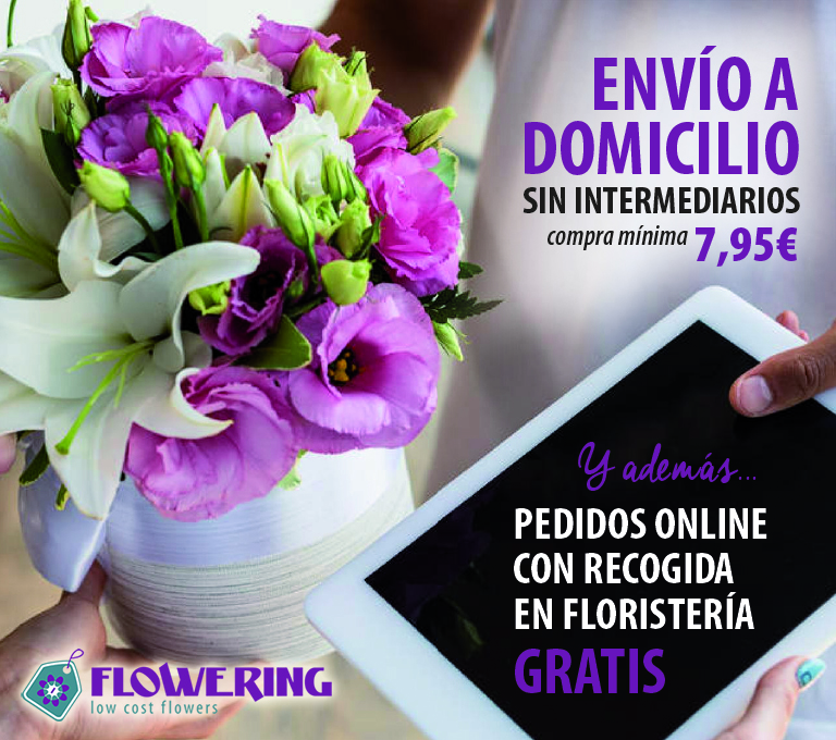 ▷ Floristería online Flowering | Low cost Flowers